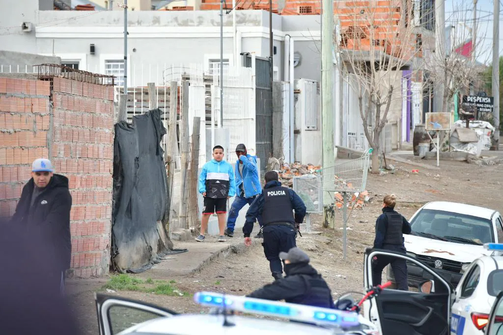 Violencia en acto de Trelew