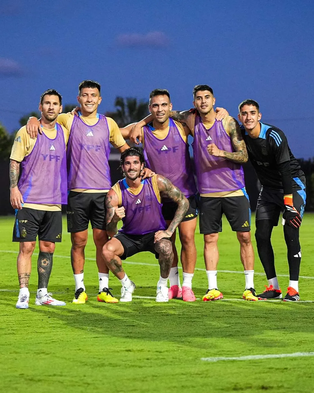 LA SELECCIÓN SE VA PREPARANDO PARA LOS AMISTOSOS