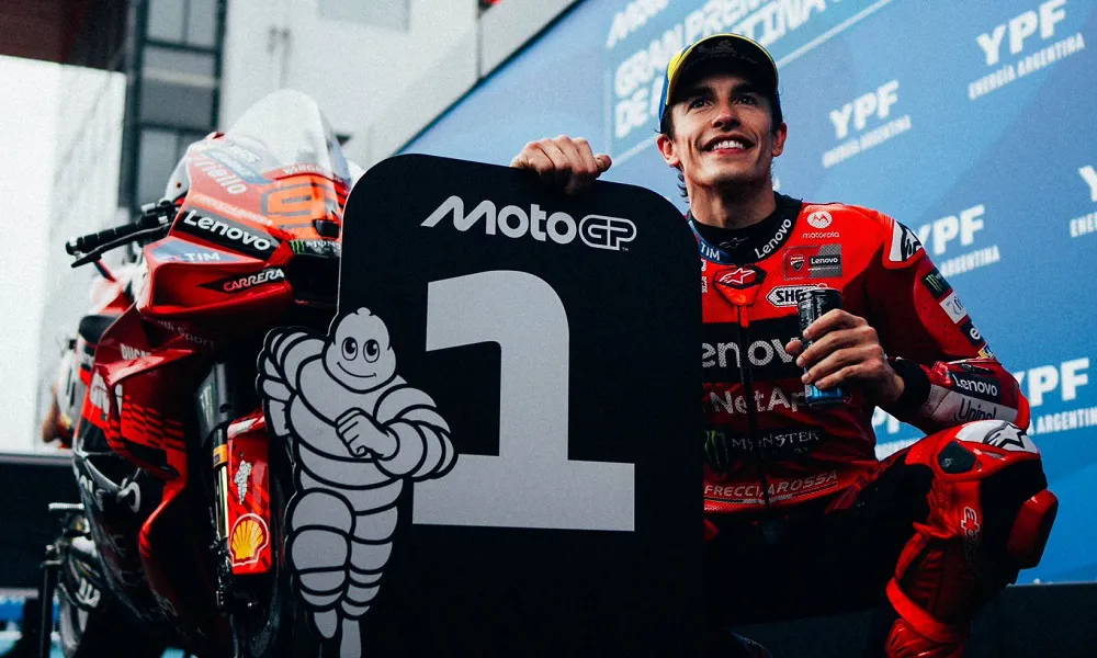 Marc Márquez (Foto: @ducaticorse)