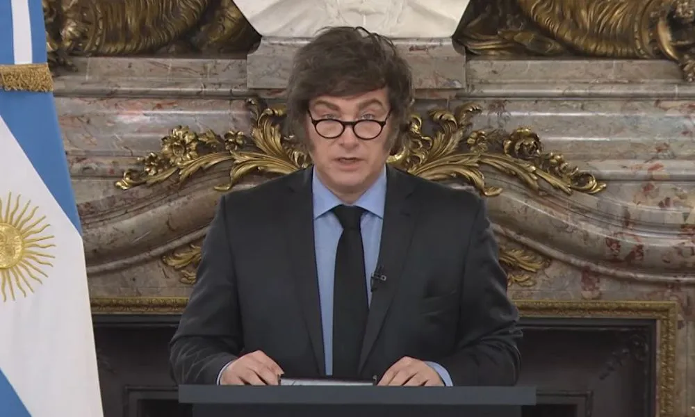 Javier Milei cadena nacional 15 de septiembre