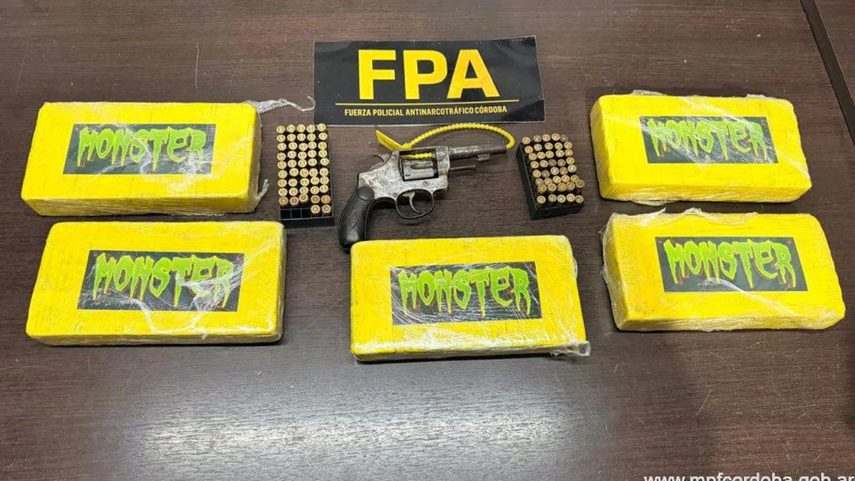 Desbaratan banda narco en Córdoba. Foto Prensa Ministerio Público Fiscal de Córdoba