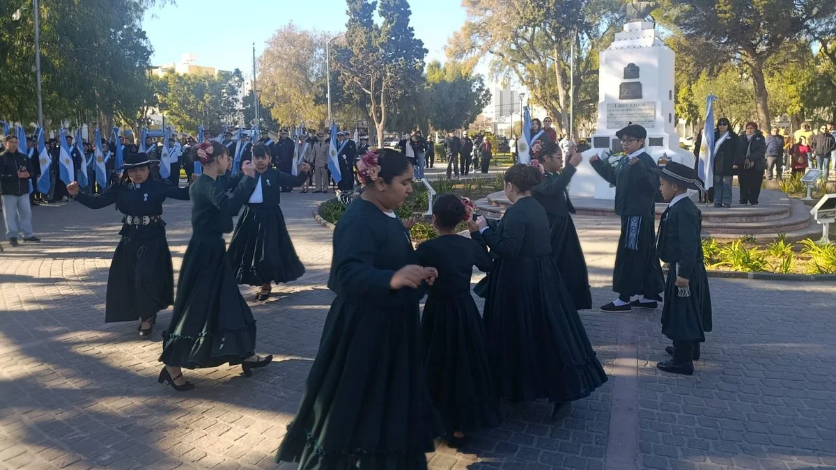 Acto homenaje a San Martín en Madryn