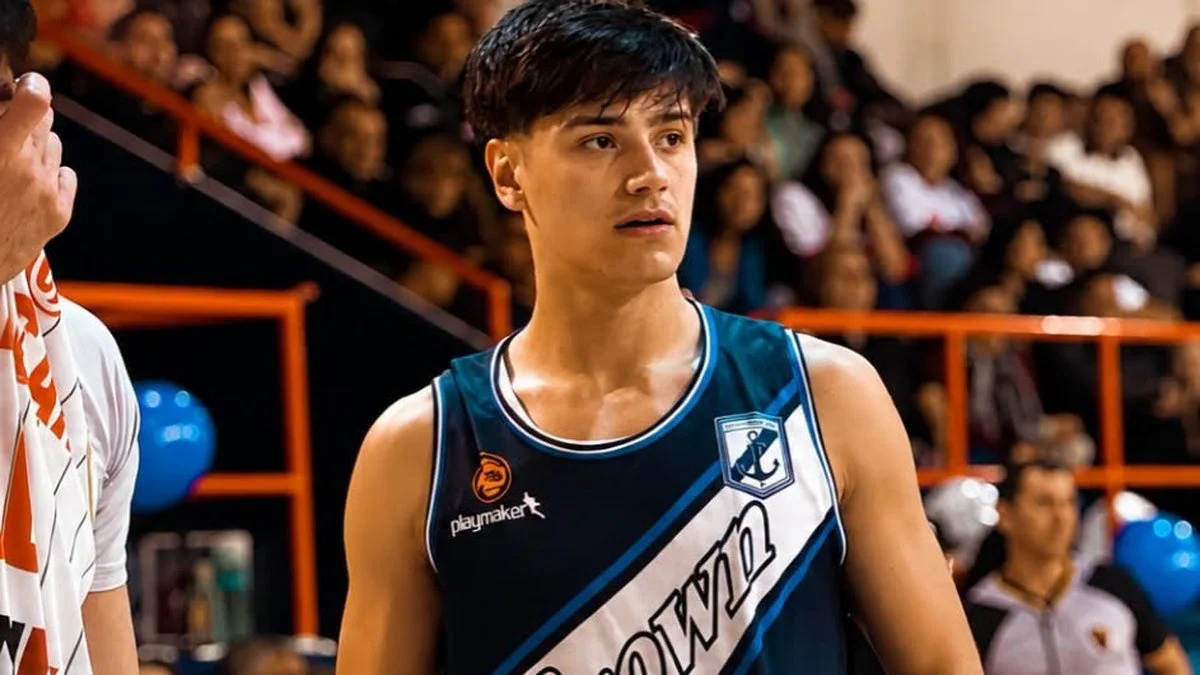 Guillermo Brown ABECh. Foto Redes Basquet Guillermo Brown.
