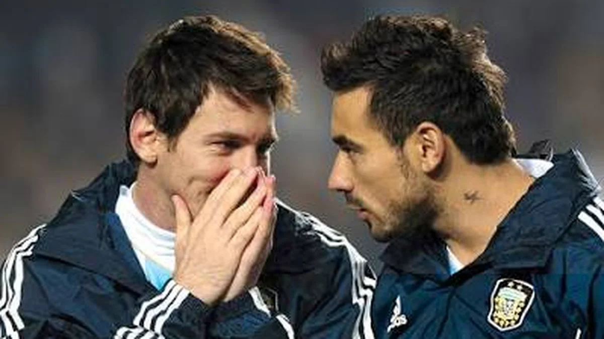 Messi y Lavezzi