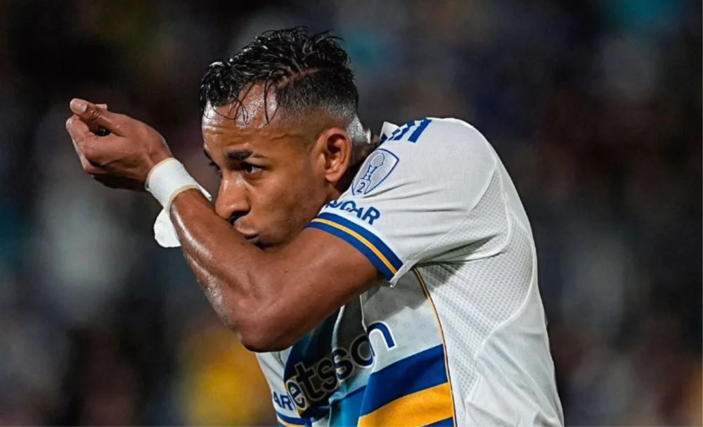 Sebastián Villa. Foto Club Boca Juniors Oficial.