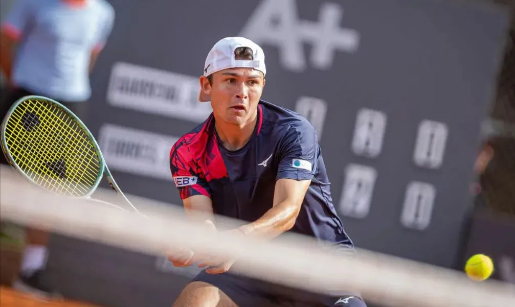 El argentino sostuvo un duelo parejo durante más de dos horas ante Vit Kopriva