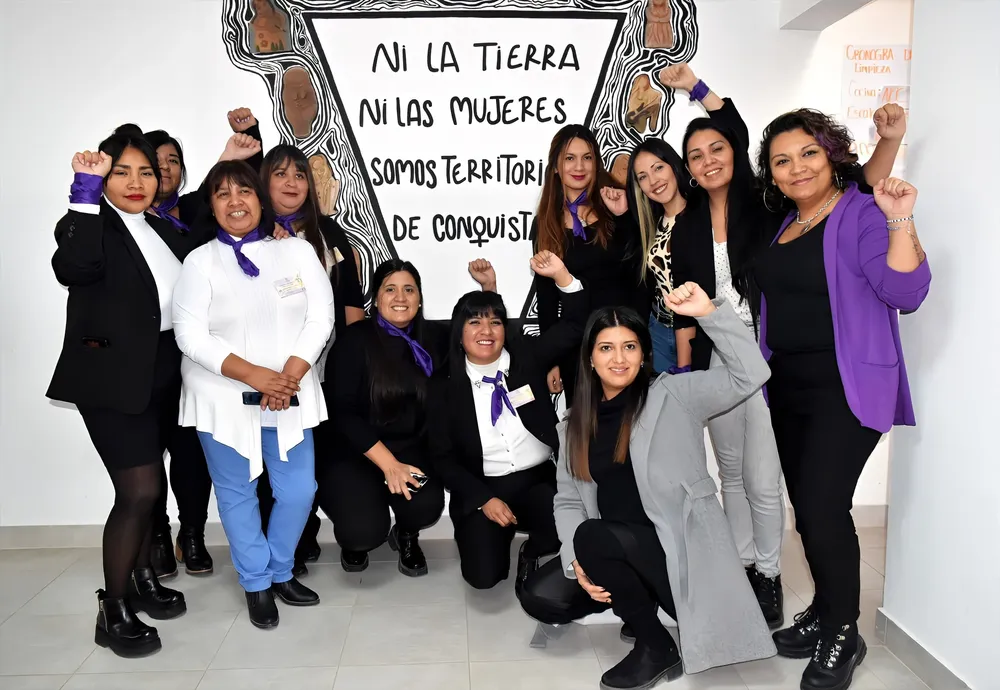 Ni Una Menos con nuevo mural en el Centro Integral de la Mujer