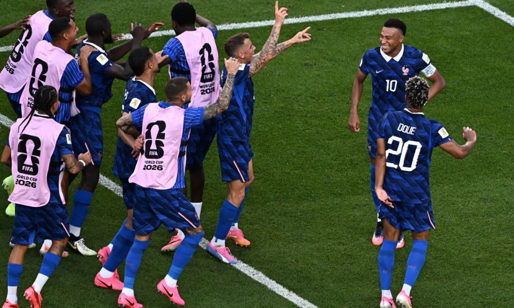 Selección francesa. Foto AFP