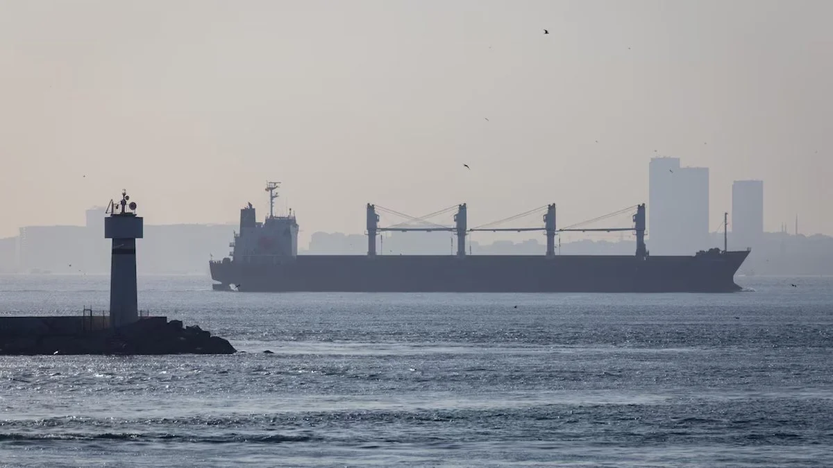 Carguero en el Mar Negro. Imagen ilustrativa Europa Press/Infobae