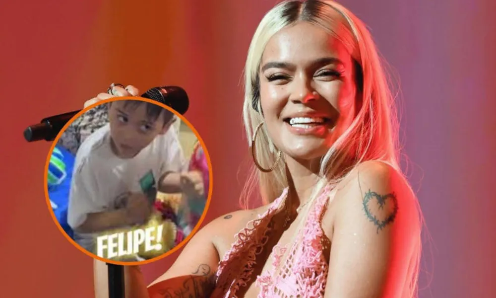 Karol G y Felipe