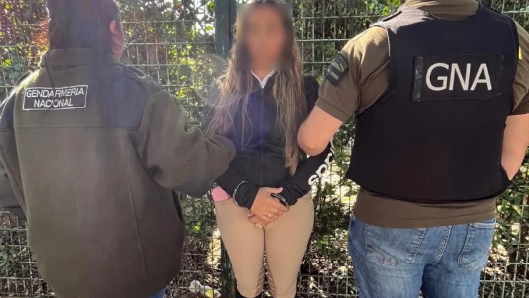 Mujer detenida con prisión domiciliaria por narcoráfico