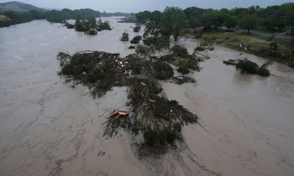 Inundaciones en Texas (Foto: Eric Gay/AP/CNN en Español)