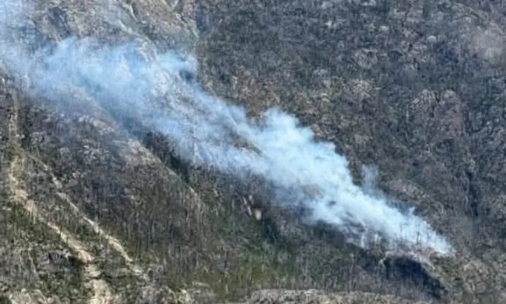 Incendio en El Turbio