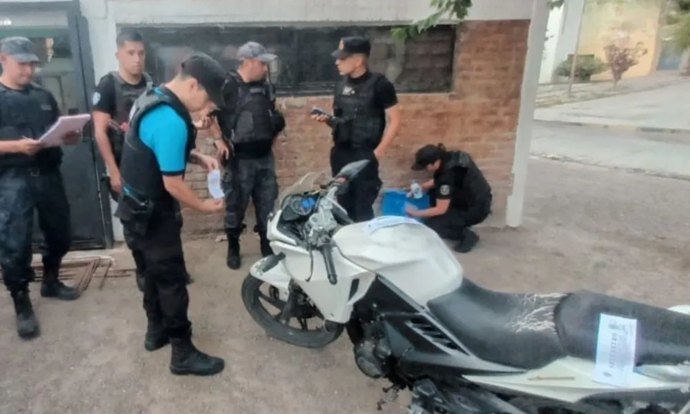 Secuestraron en Trelew una moto con pedido judicial
