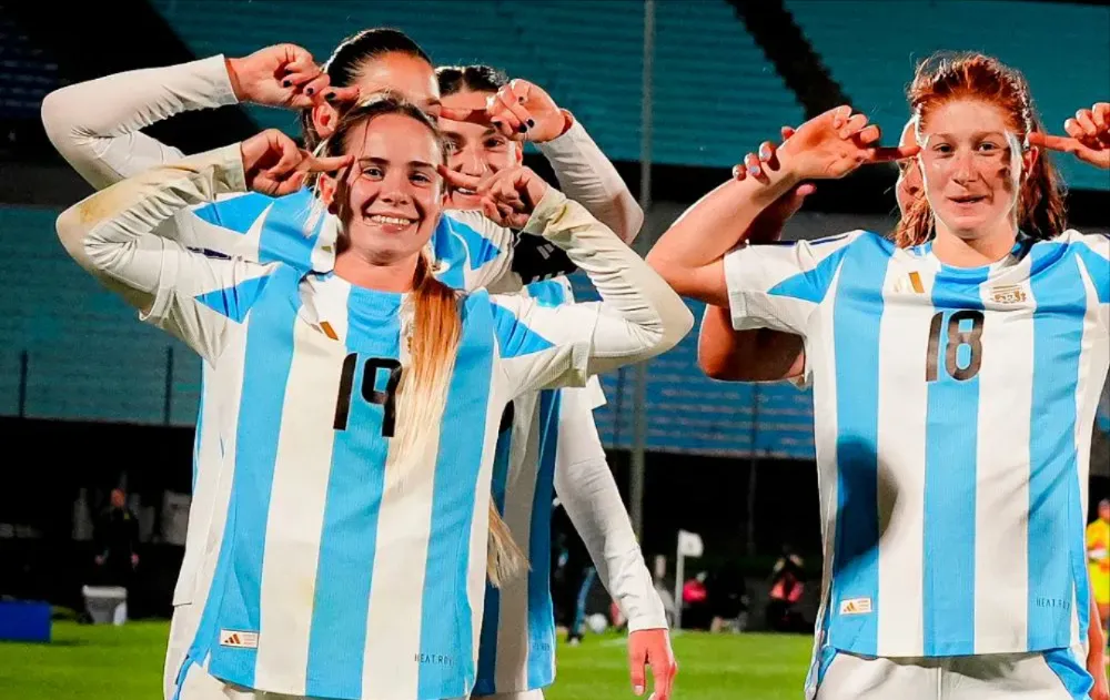 La Selección Argentina Femenina igualó 2-2 frente a Uruguay