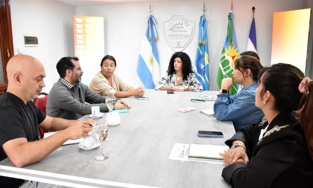 Reunión de coordinación en Trelew