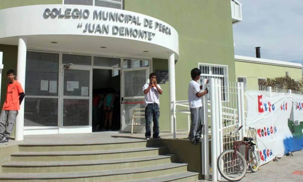 Expoedupesca en la escuela Juan Demonte
