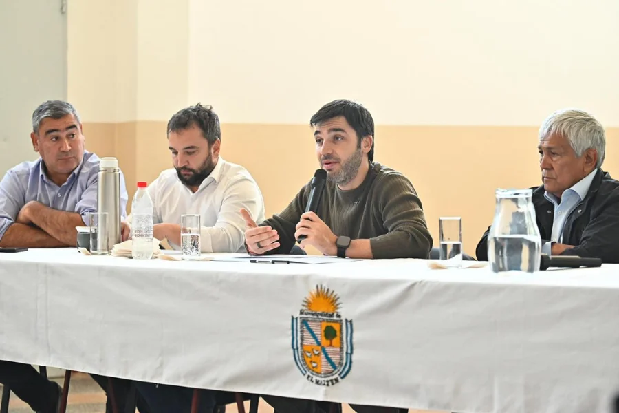 Torres anunció importantes medidas para la Comarca Andina