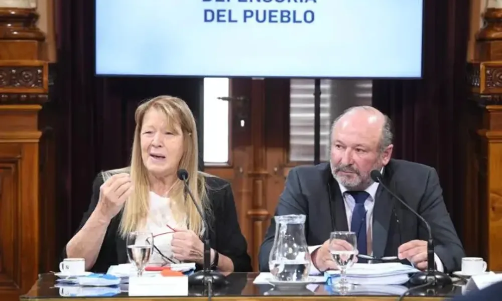 Margarita Stolbizer y Daniel Kroneberger
