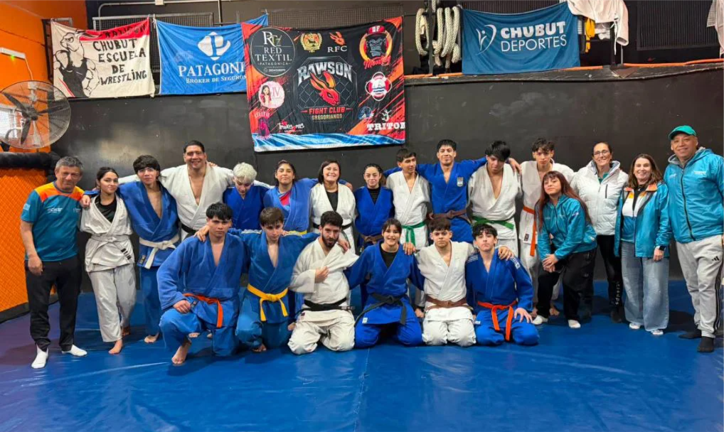 Judo Chubut. Foto Chubut Deportes.
