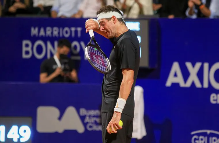 EL MAL MOMENTO DE DEL POTRO