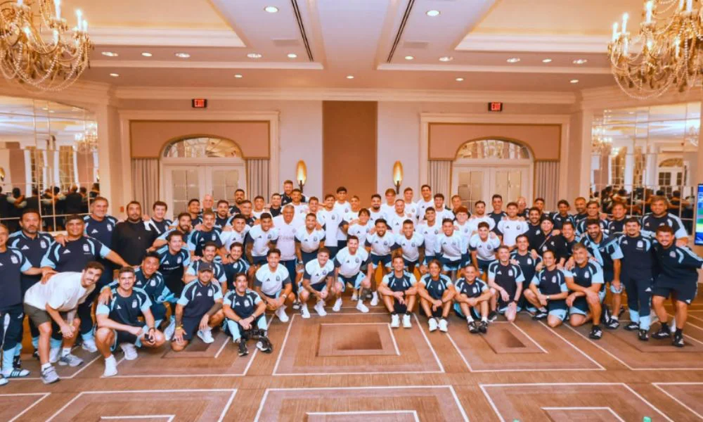 Selección argentina. Foto X @Argentina