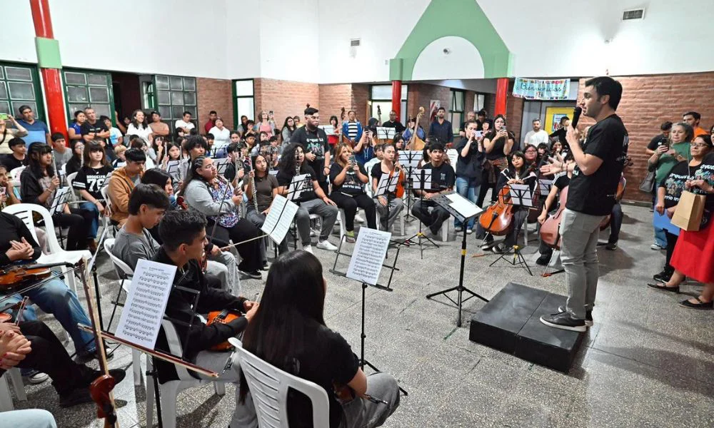 La Orquesta Infanto Juvenil del barrio INTA se presentará en el Colón