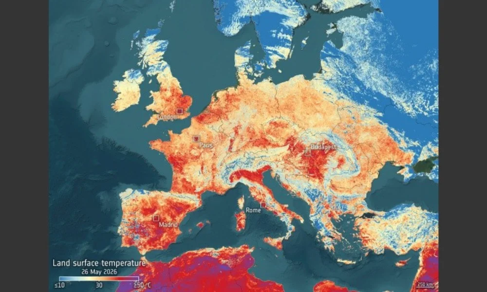 En distintas regiones del continente las máximas alcanzaron los 40°C.
