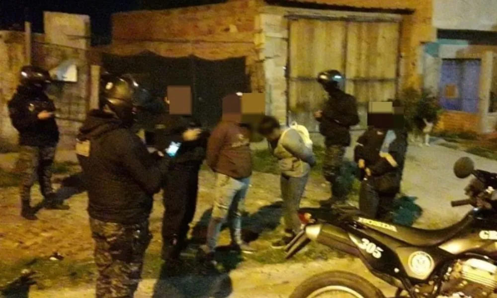 Pareja detenida en Trelew