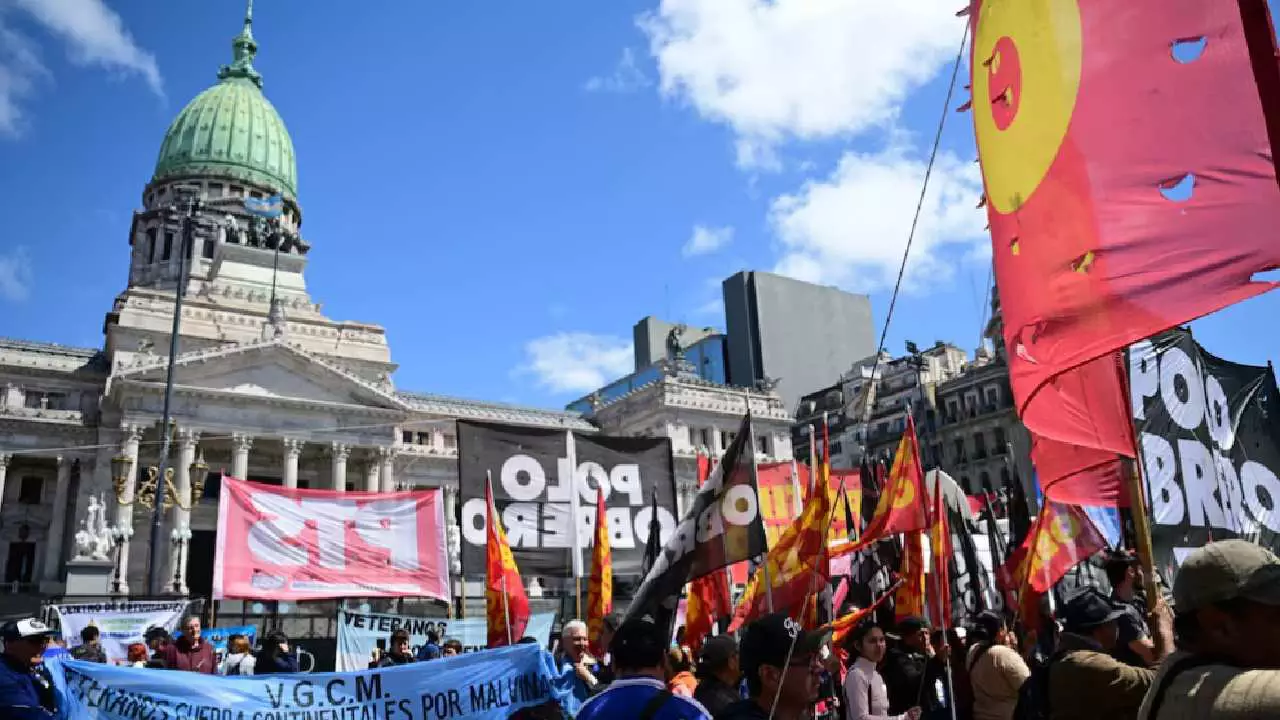 Tensión en el Congreso de la nación