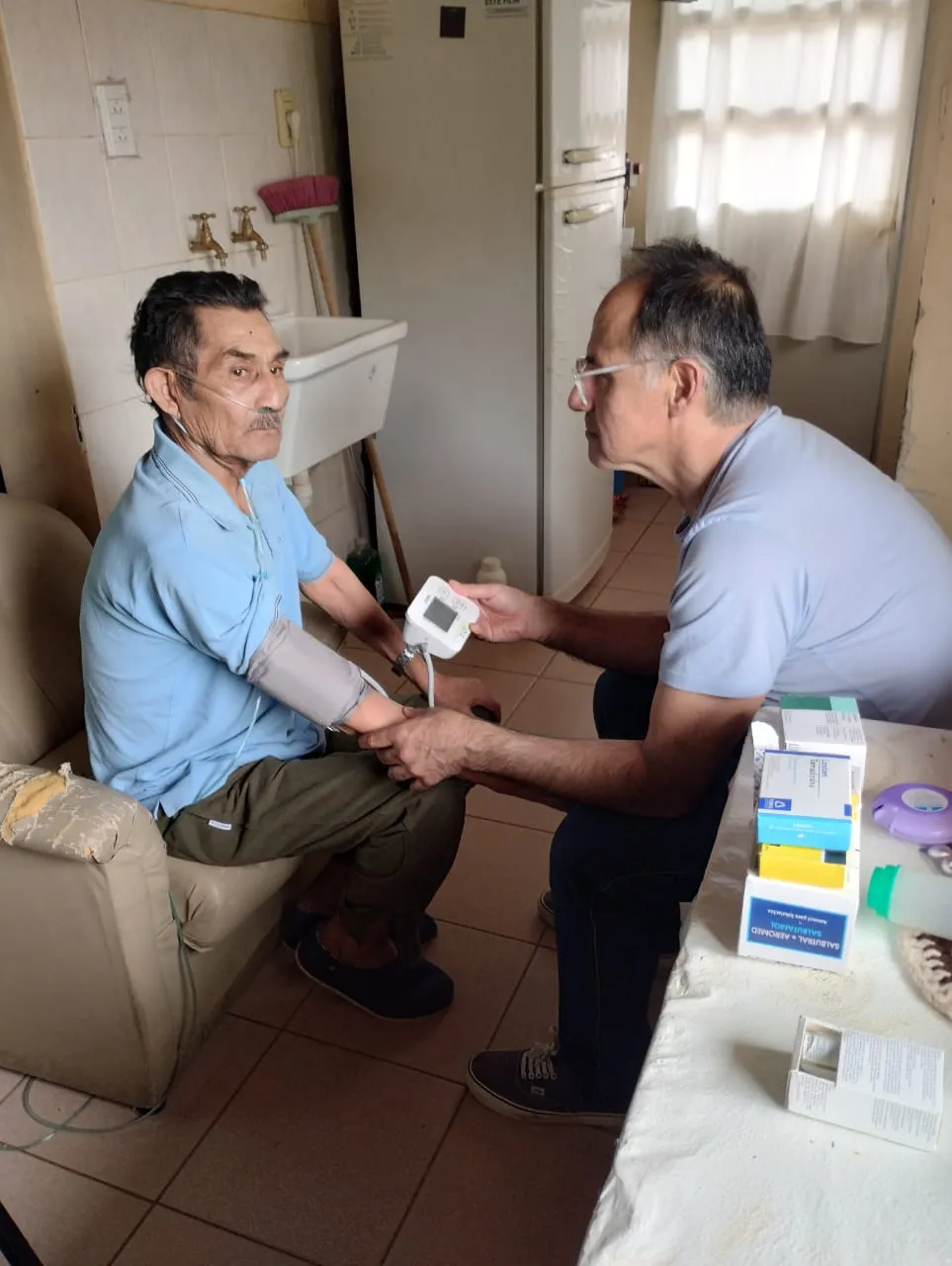 El gobierno garantizo presencia de medicos en Telsen