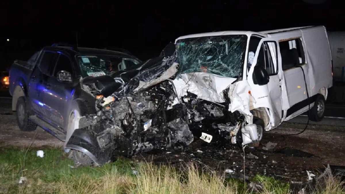 Accidente en la Ruta Nacional 33. Foto InfoCielo