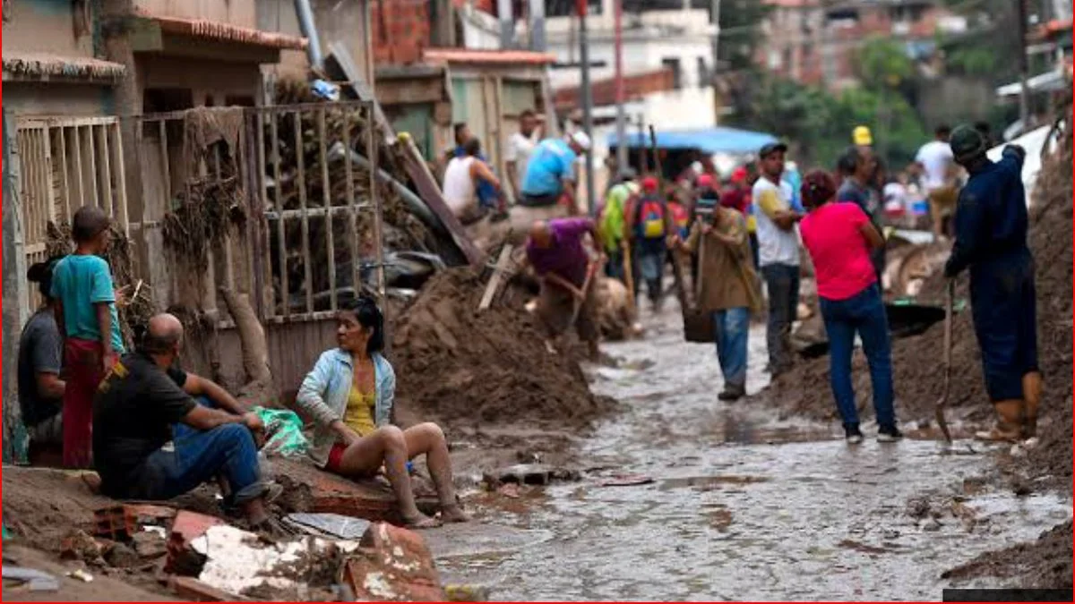Temporal en Venezuela. Foto Juan Barreto/AFP/El Nuevo Diario