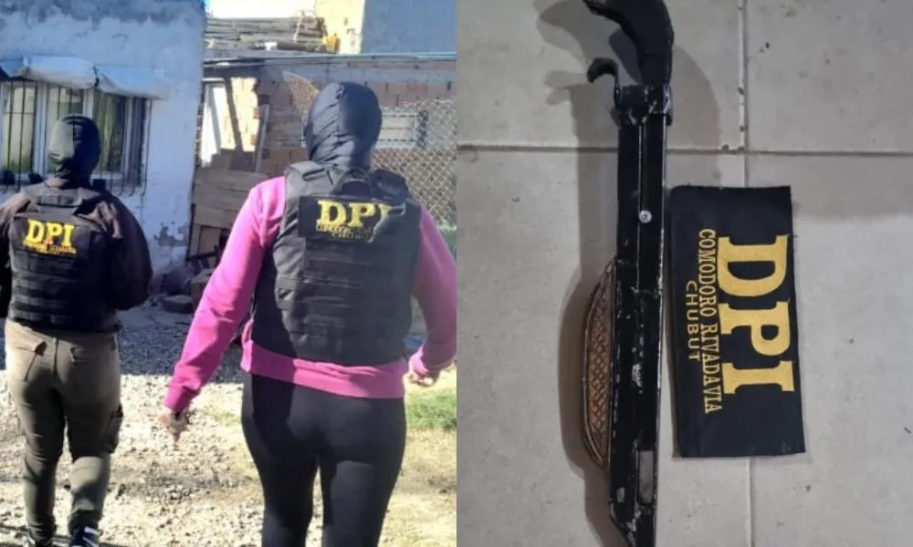 Arma tumbera en Comodoro