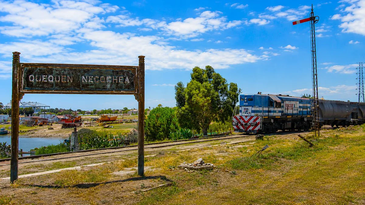 Buscan reactivar el ferrocarril a Quequén FOTO NA