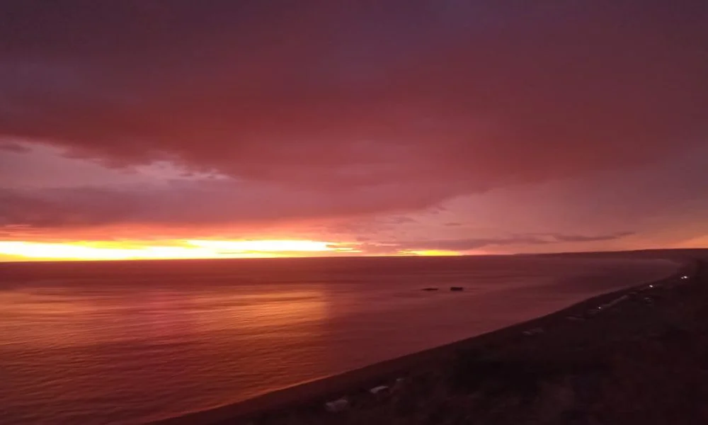Amanecere en Playa Paraná