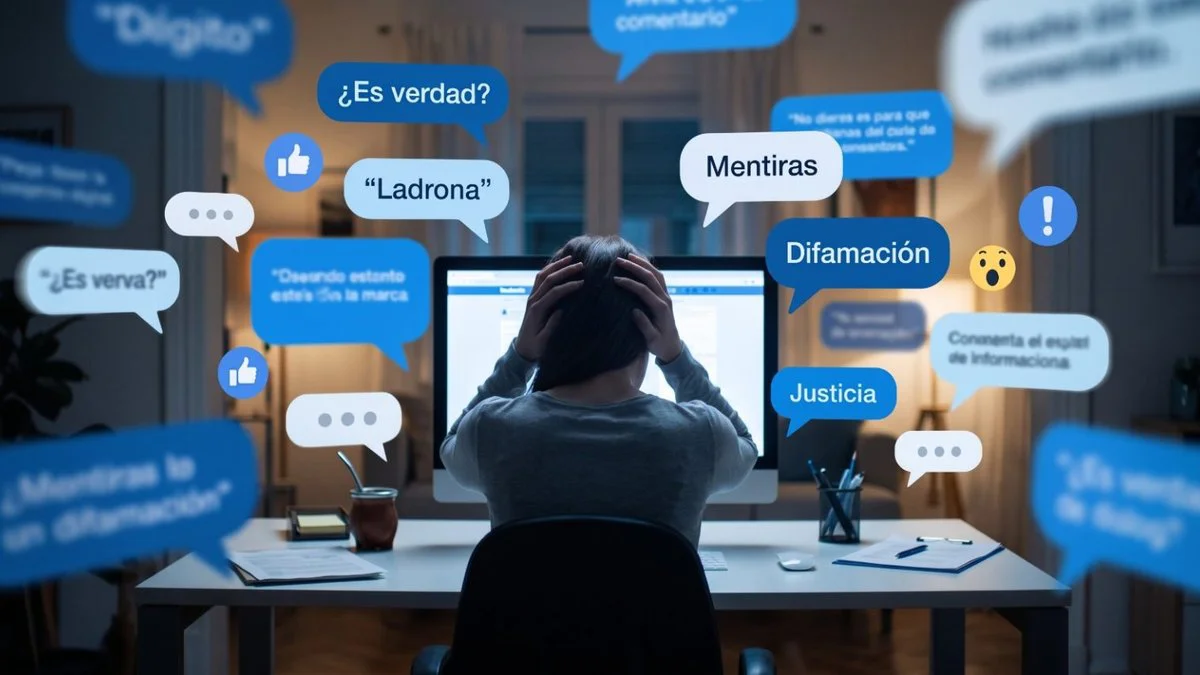 Difamación en redes sociales Foto ilustrativa Agencia de Comunicación Judicial