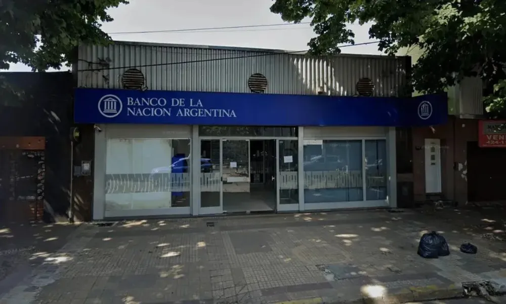Sucursal del Banco Nación en La Plata