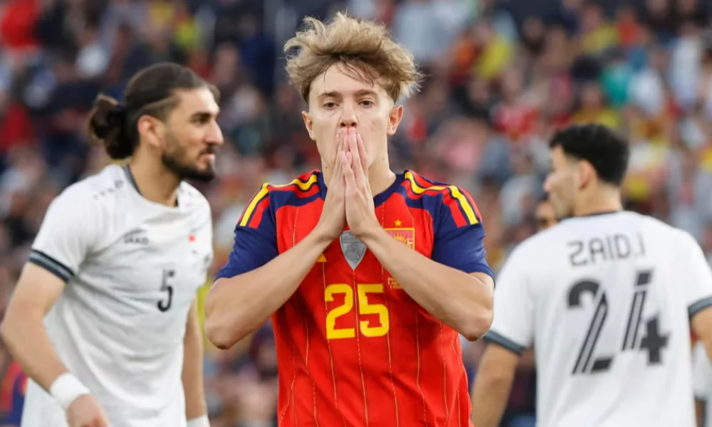El seleccionado dirigido por Luis de la Fuente dominó gran parte del amistoso frente a Irak.