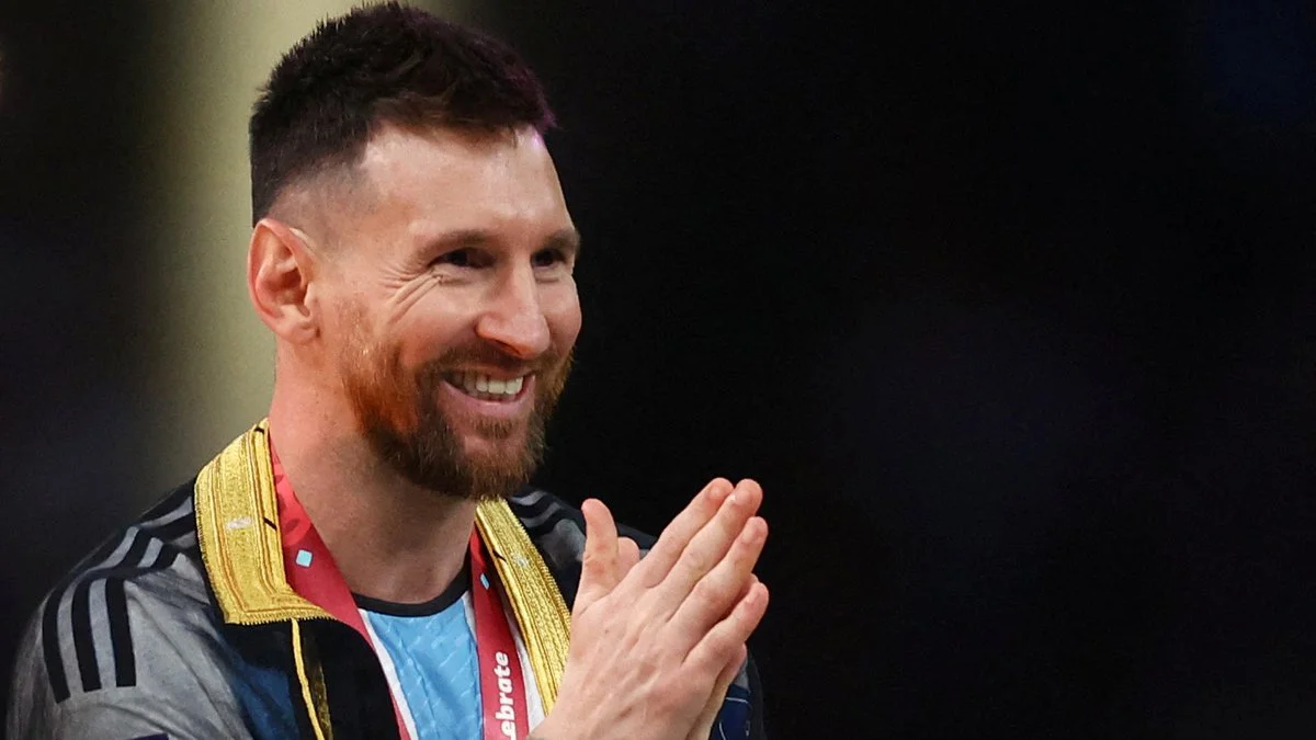 Messi Crédito: REUTERS y Autor: KAI PFAFFENBACH