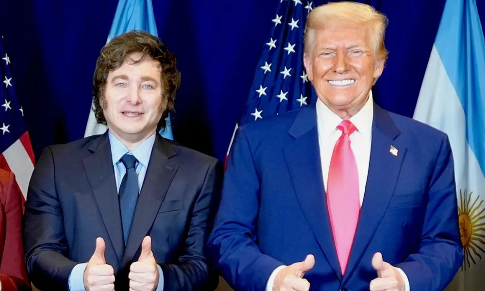 Milei Trump