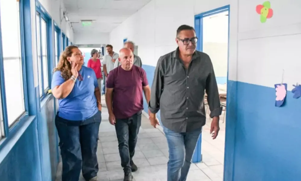 Recorrida por la Escuela Municipal N °1