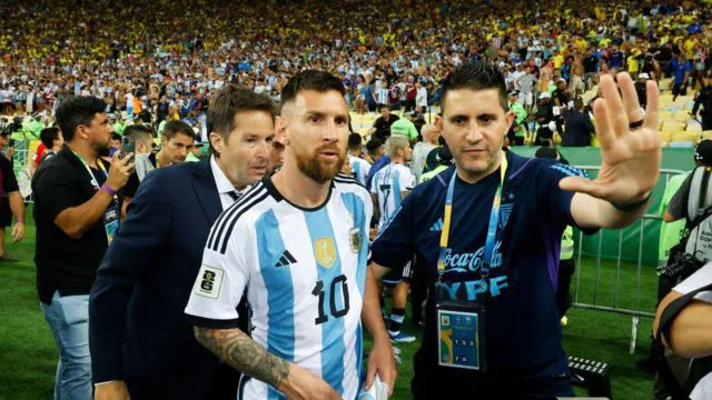 MESSI JUGÓ DESGARRADO TODO EL PARTIDO