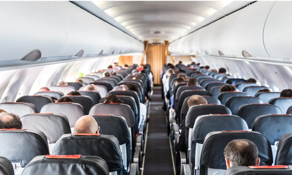 Pasajeros avión