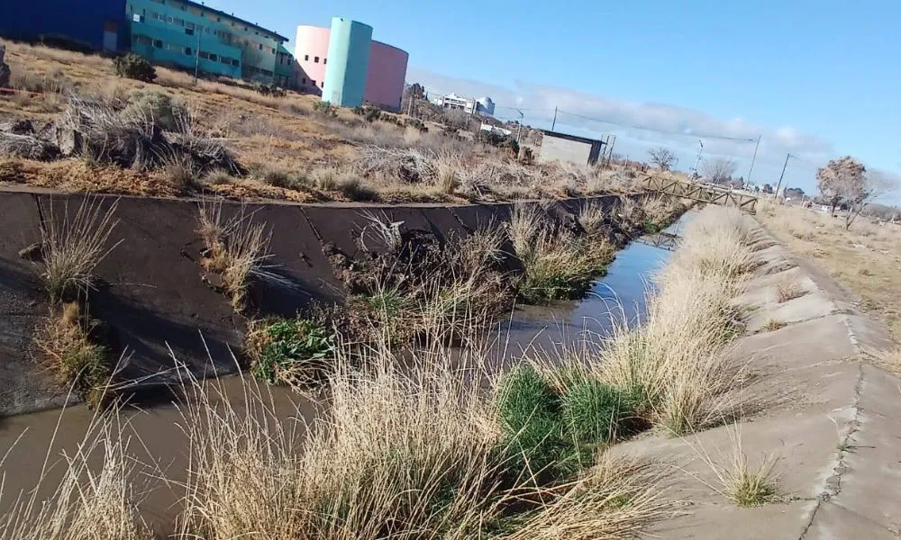 Canales hacia la Laguna Chiquichano