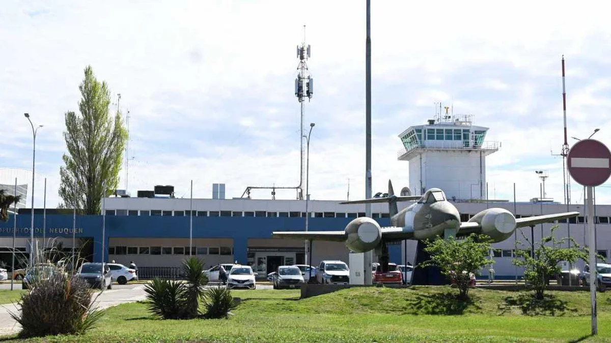 El aeropuerto de Neuquen