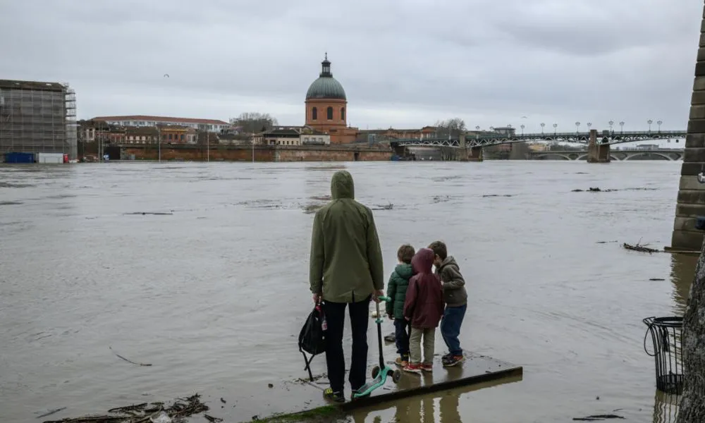 Tormenta Nils en Francia. Foto © Ed Jones / AFP / France 24