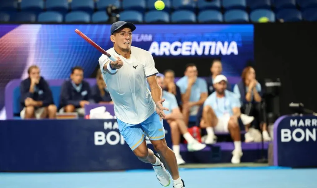 Argentina hace historia en la United Cup. Por primera vez