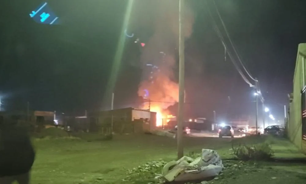 Explosión en Perito Moreno