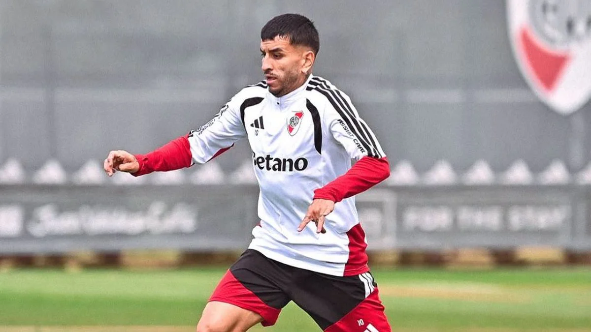 Ángel Correa. Foto Club Atlético River Plate﻿.